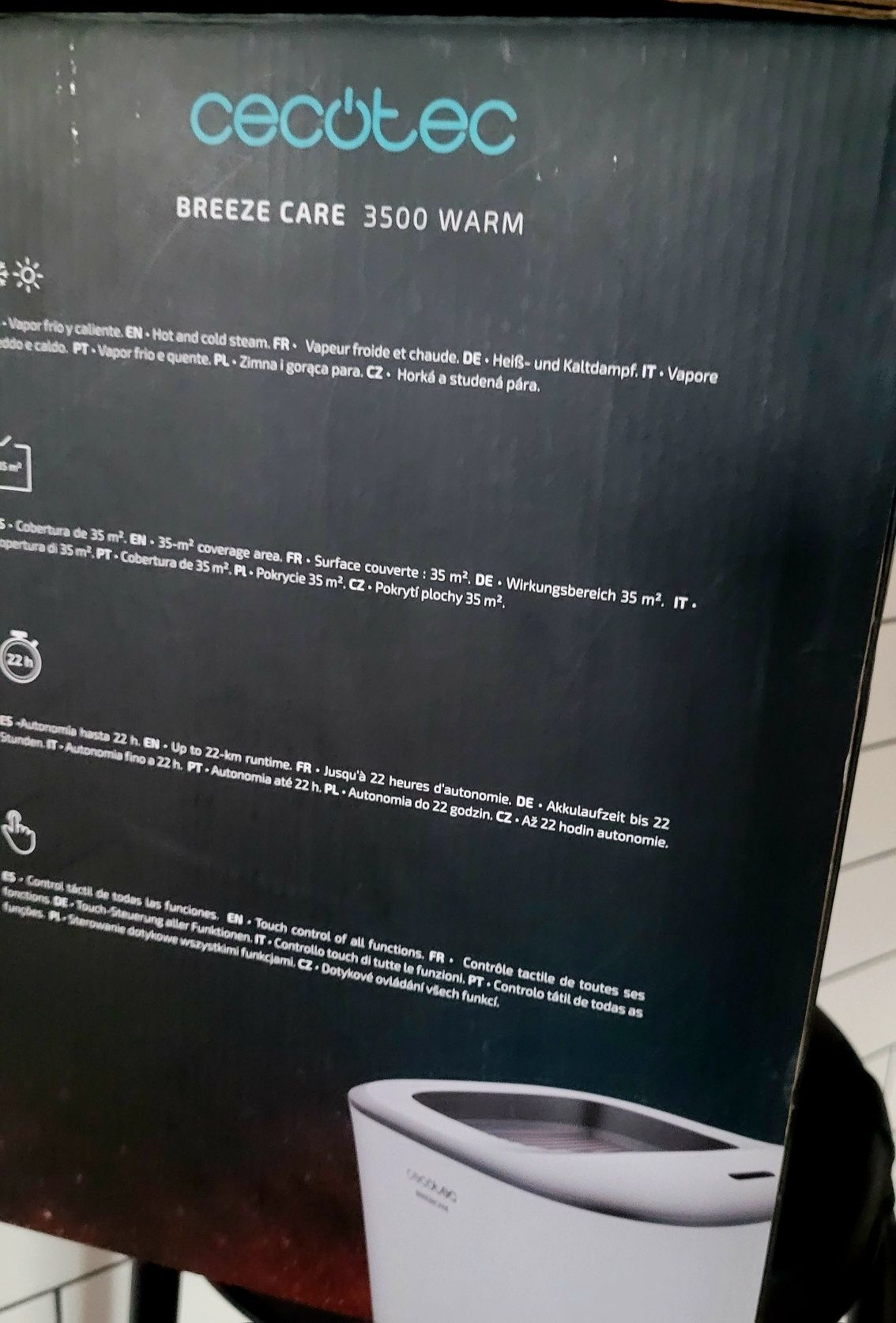 Nawilżacz powietrza Cecotec BreezeCare 3500 Warm