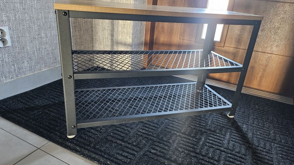 Stojak na buty z siedziskiem