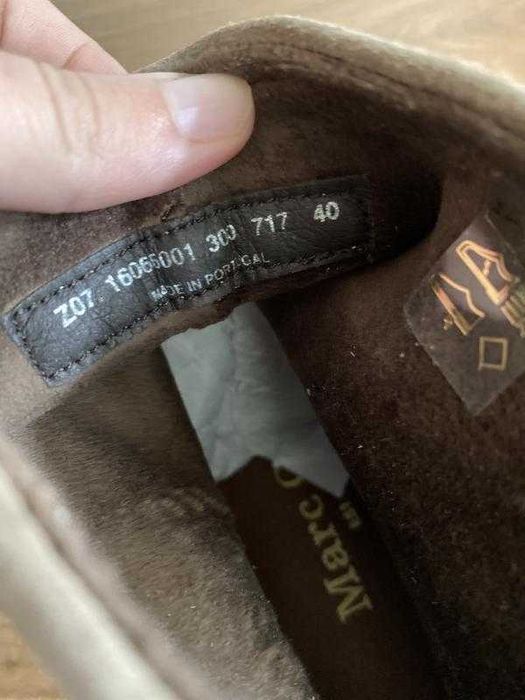 Замшеві черевики Marc O`Polo, 40 розмір