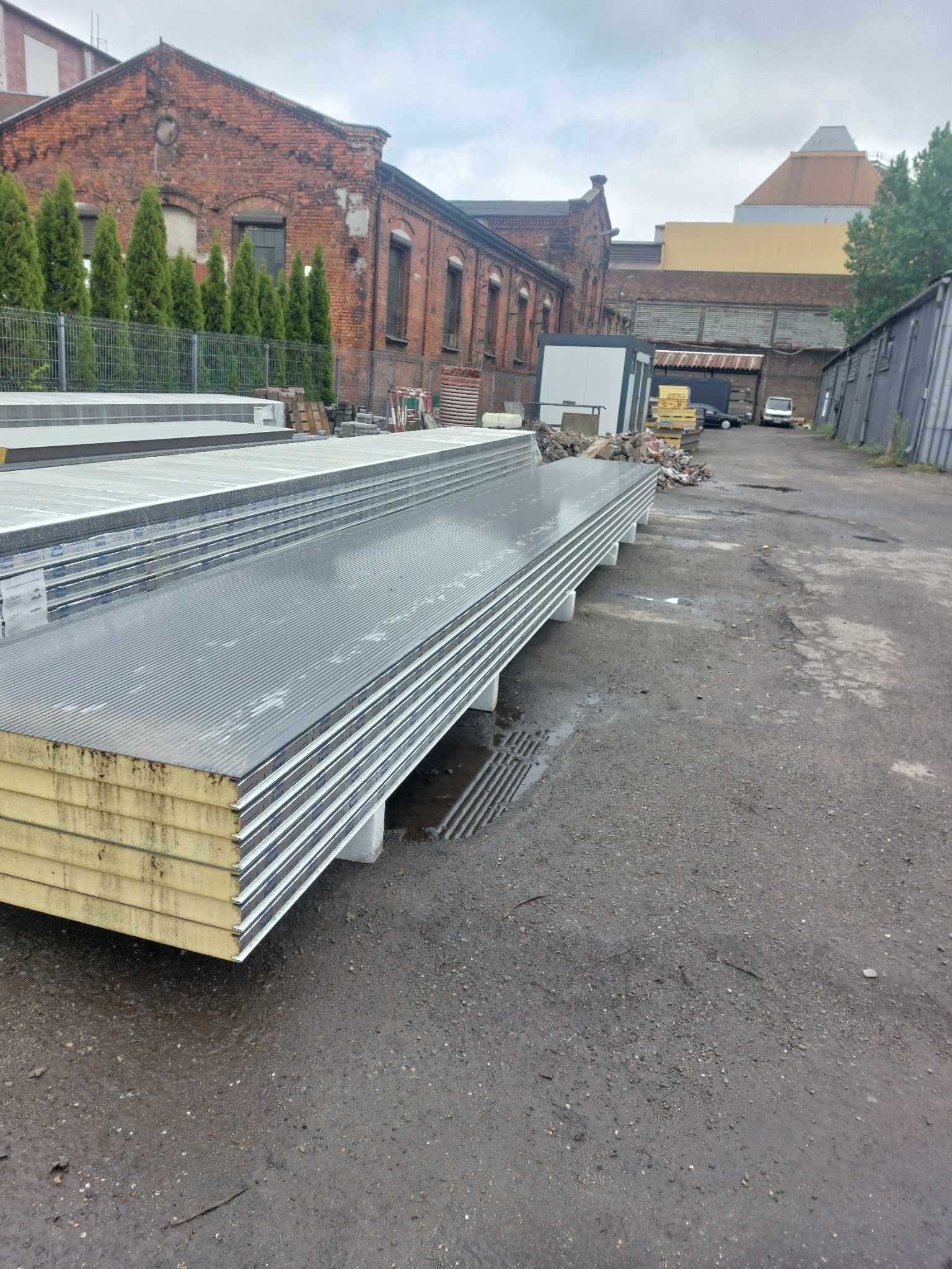 Plyta warstwowa PIR 60 od ręki - gat 1  - antracyt