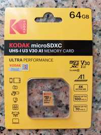 Cartao Kodak microSDXC 64GB class10 portes gratis