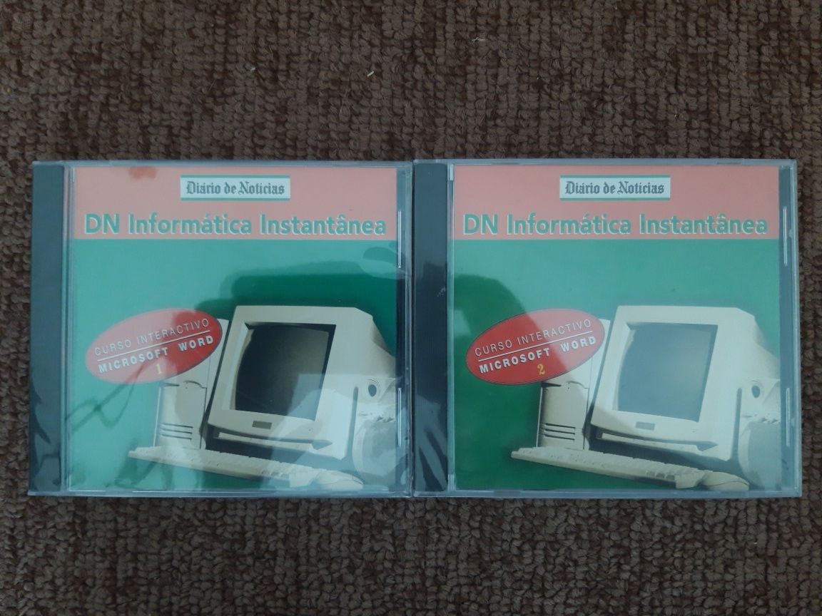 8 CD-ROMS DN Informática Instantânea (selados)