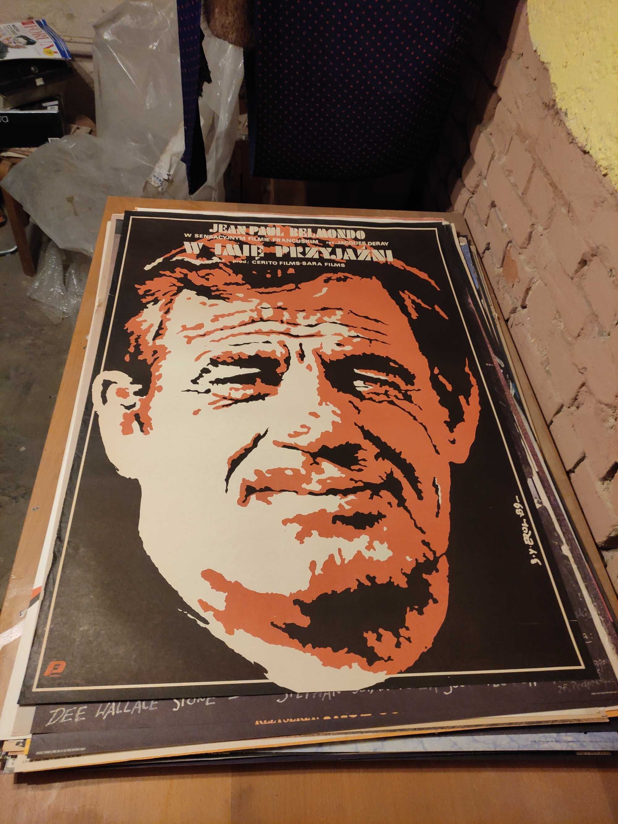 Plakat "W imię przyjaźni" Jakub Erol
