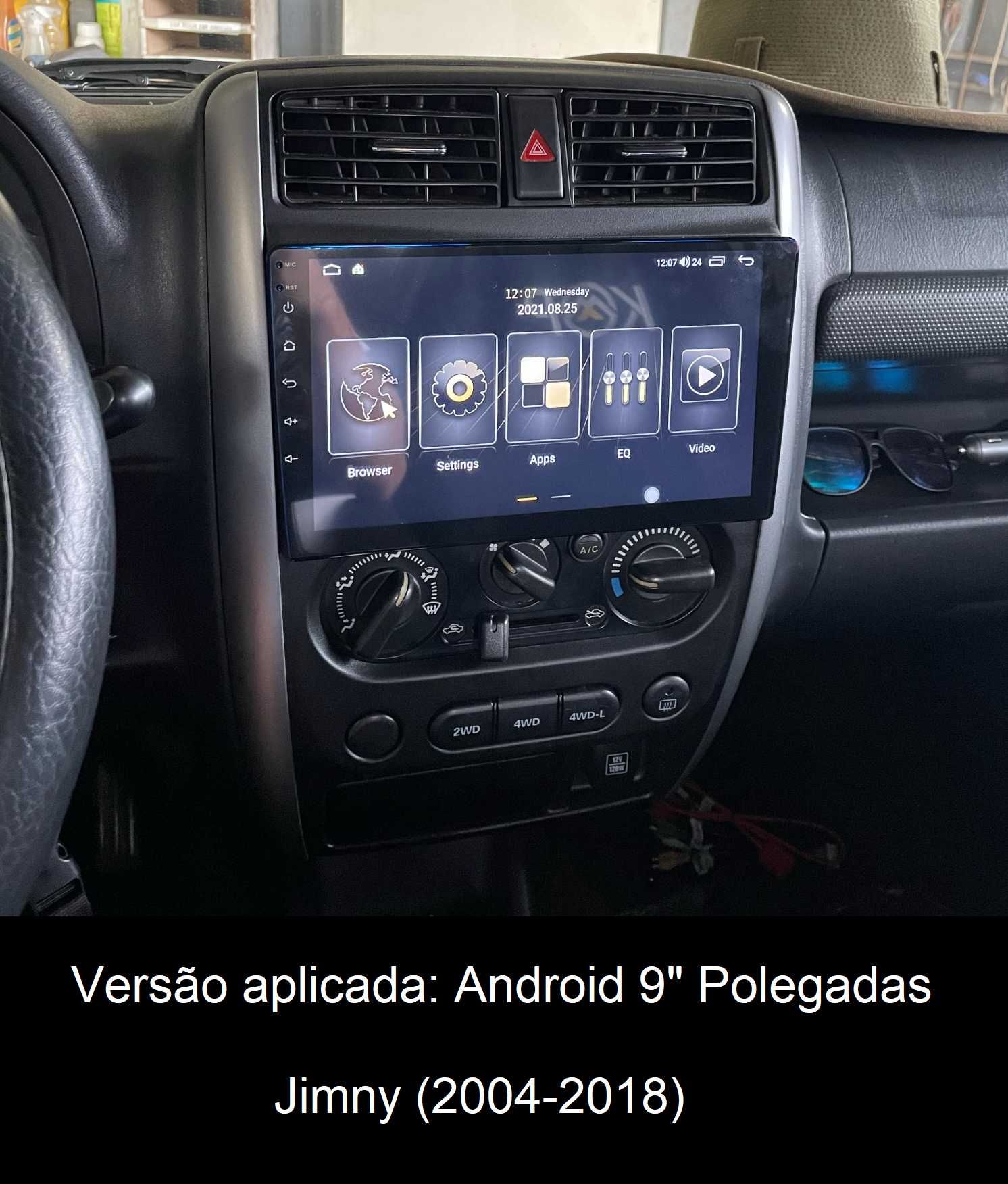 (NOVO) Rádio 2DIN • SUZUKI Jimny (1998 até 2018) • Android GPS 4+32GB