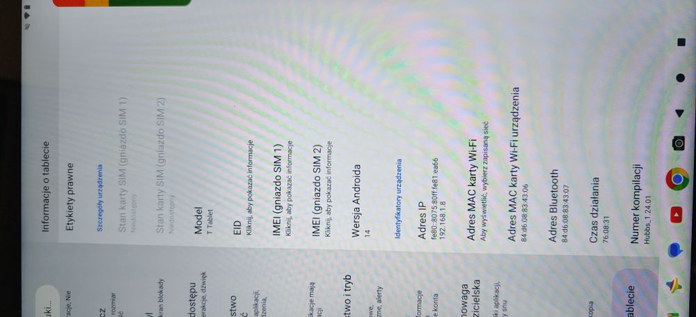 Sprzedam tablet t-mobile