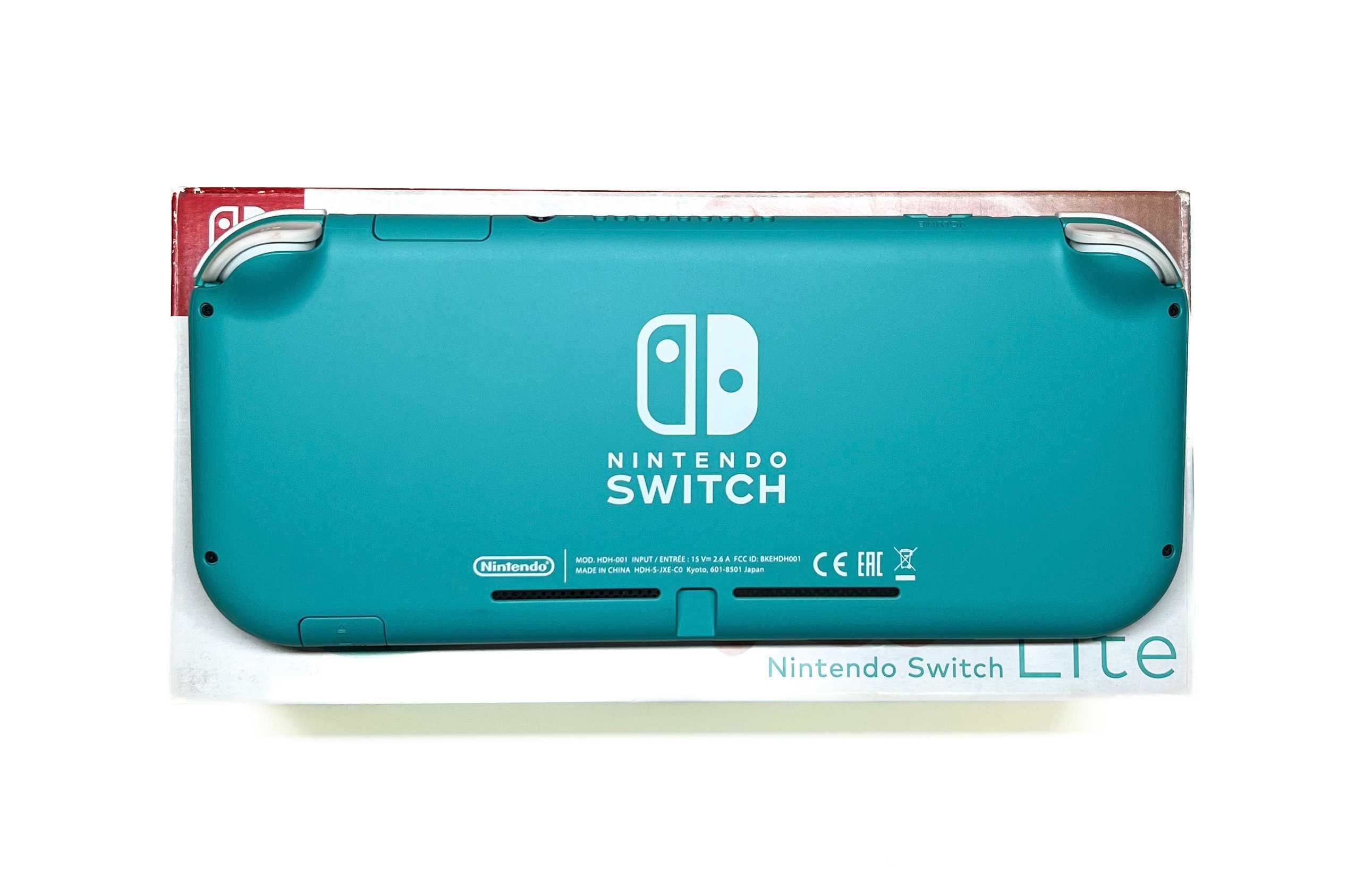 Nintendo Switch Lite - Niebieska - 32GB - Komplet