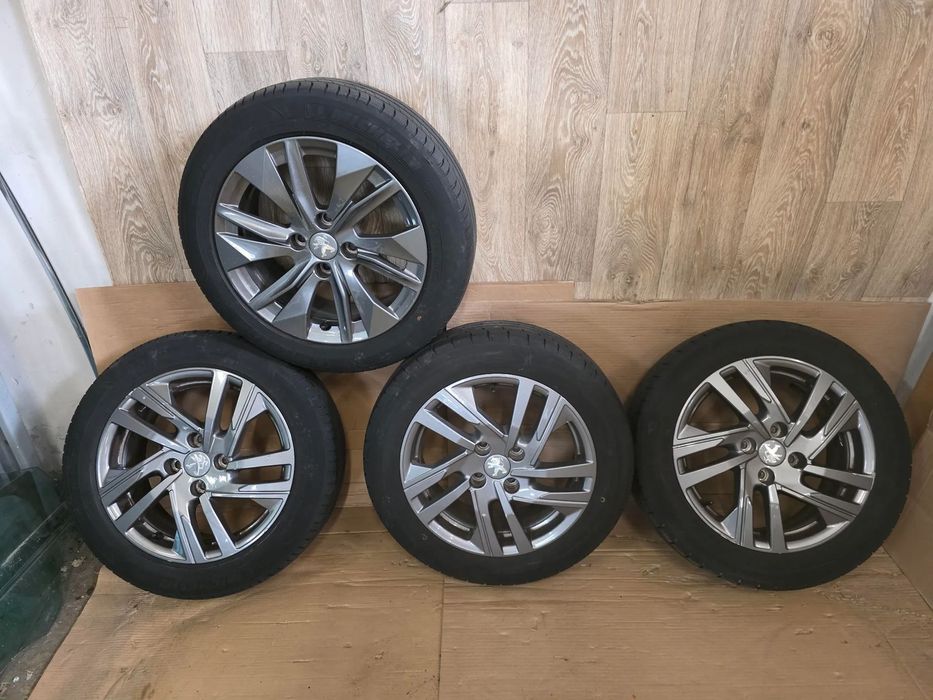 Peugeot 208 II Koła Felgi Alu 195/55R16 Oryginalne komplet 9825165280