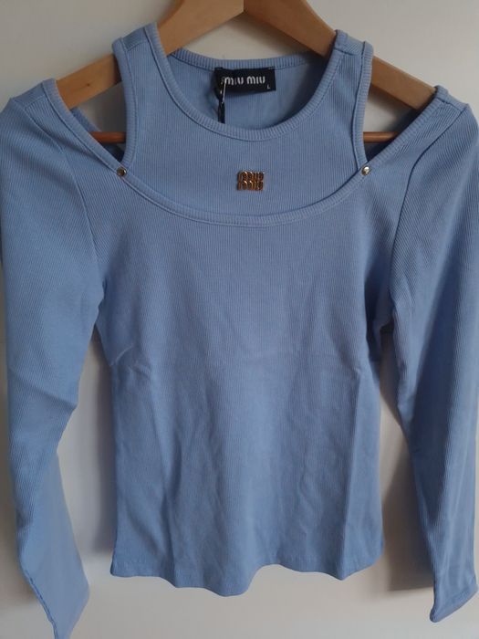 Bluzka damska Long Miu Miu