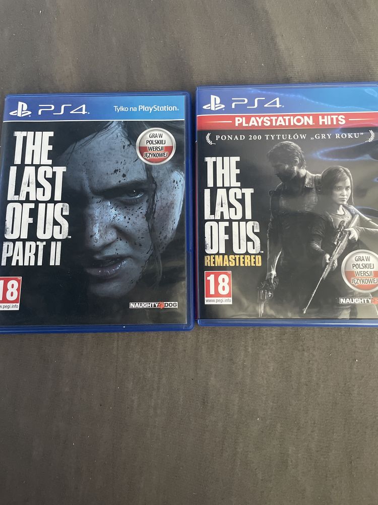 gra the last of us obie części na ps4