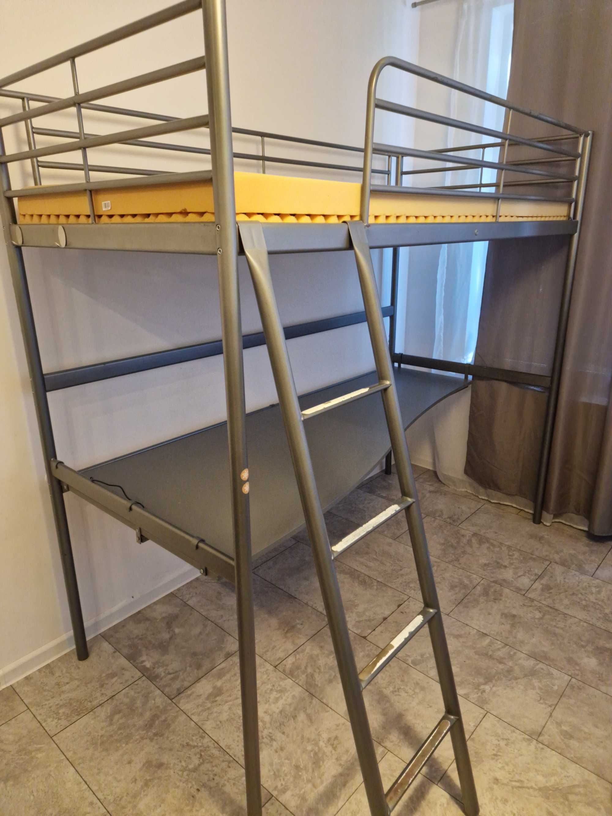 Sprzedam łóżko z biurkiem Ikea