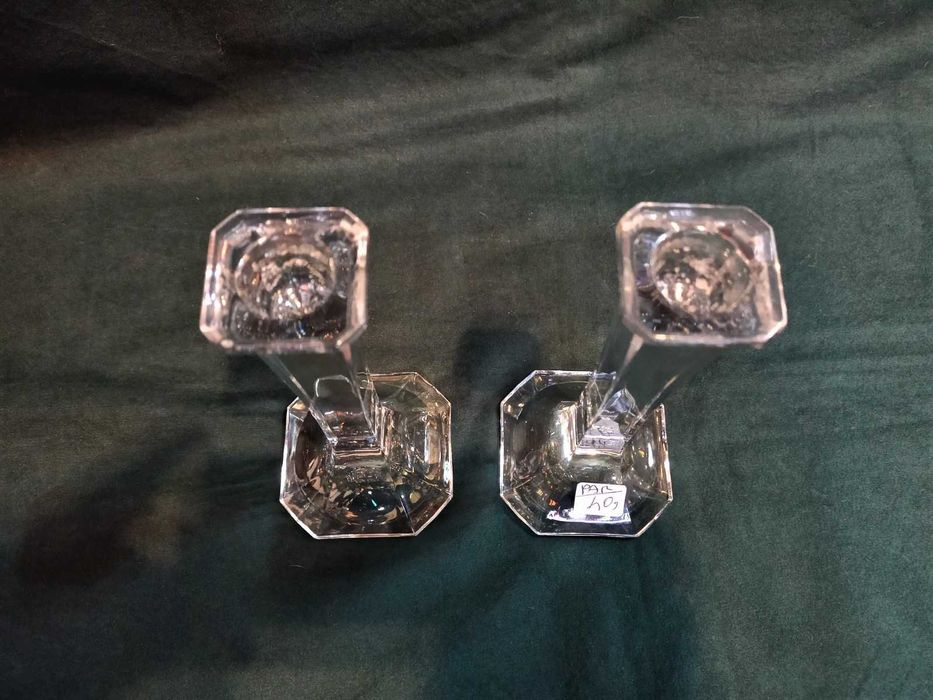 Par Castiçais Vidro