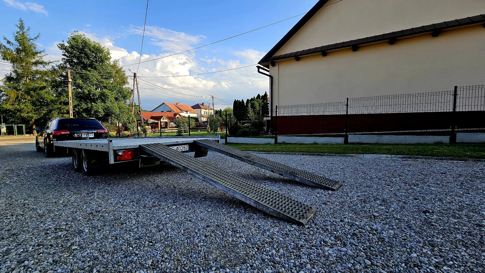 Laweto przyczepa