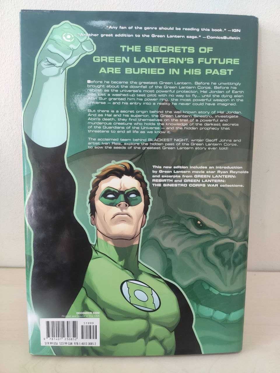 Английский Comic book Green Lantern: Secret Origin DC Comics 2010