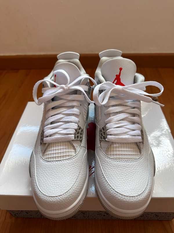 Jordan 4 Retro White Oreo R.42
