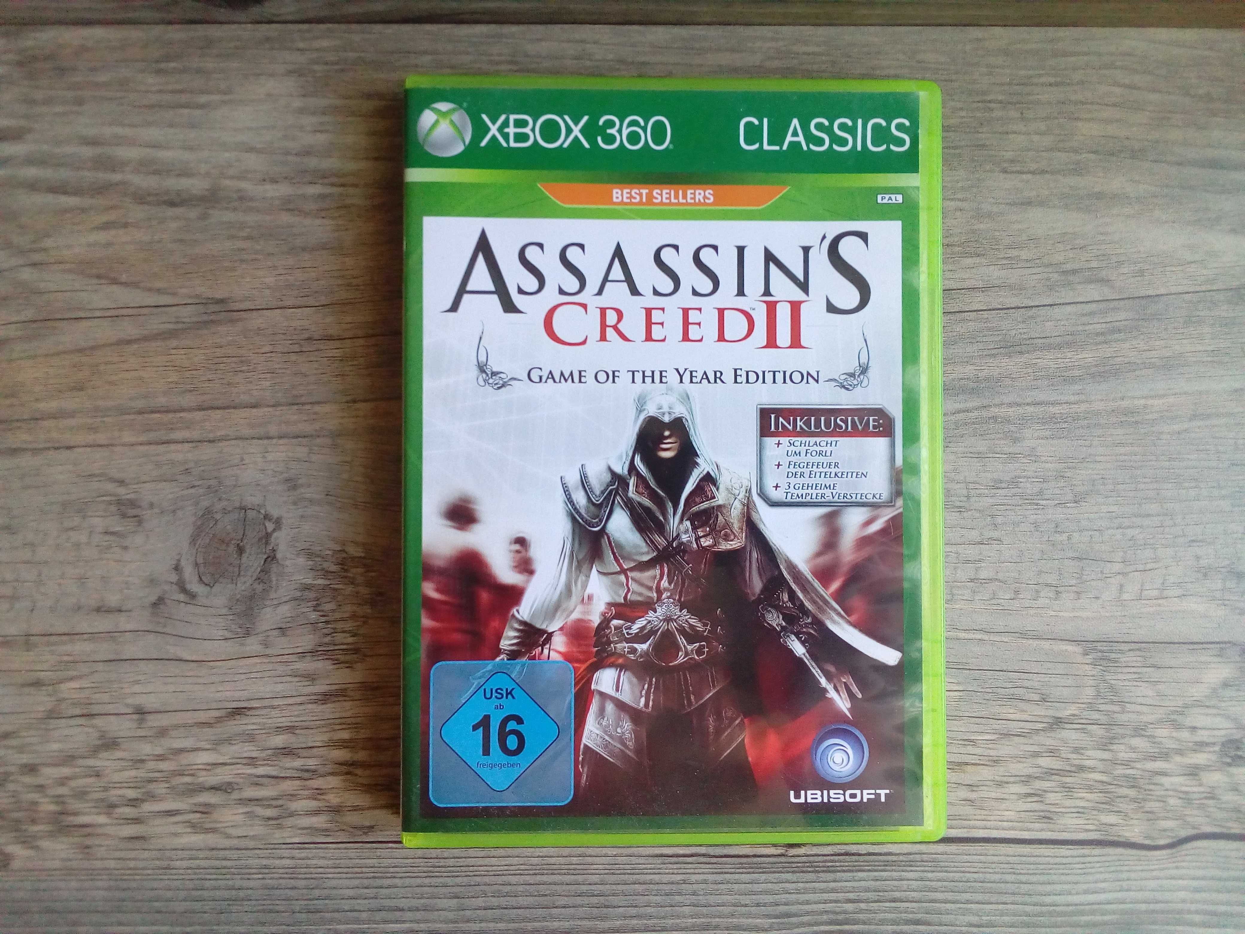 gra Assassin's Creed II X-BOX 360