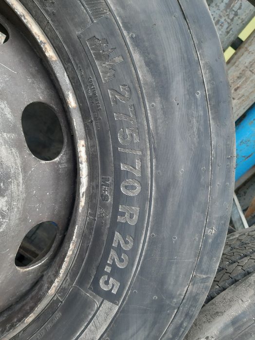 Opony Felgi Koła Ciężarowe 275/70 R22.5 152/148J Continental