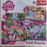 Puzzle Trefl My little pony 4 w 1