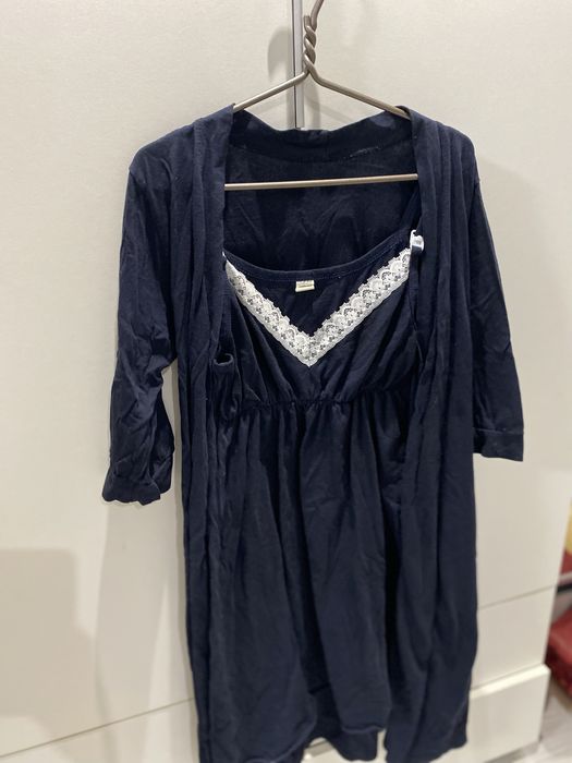 Комплект у пологовий будинок, халат і сорочка