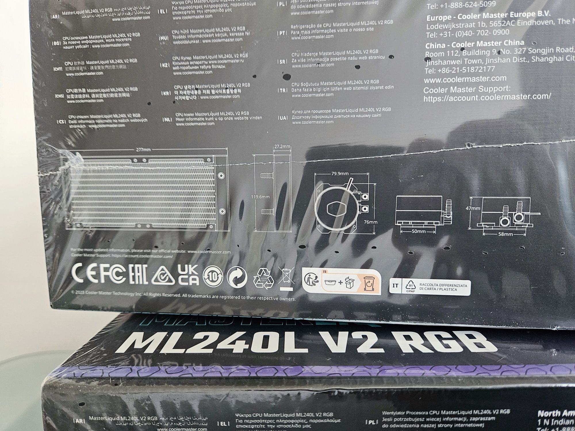 Cooler Master Masterliquid ML240L v2 RGB система рідинного охолодження