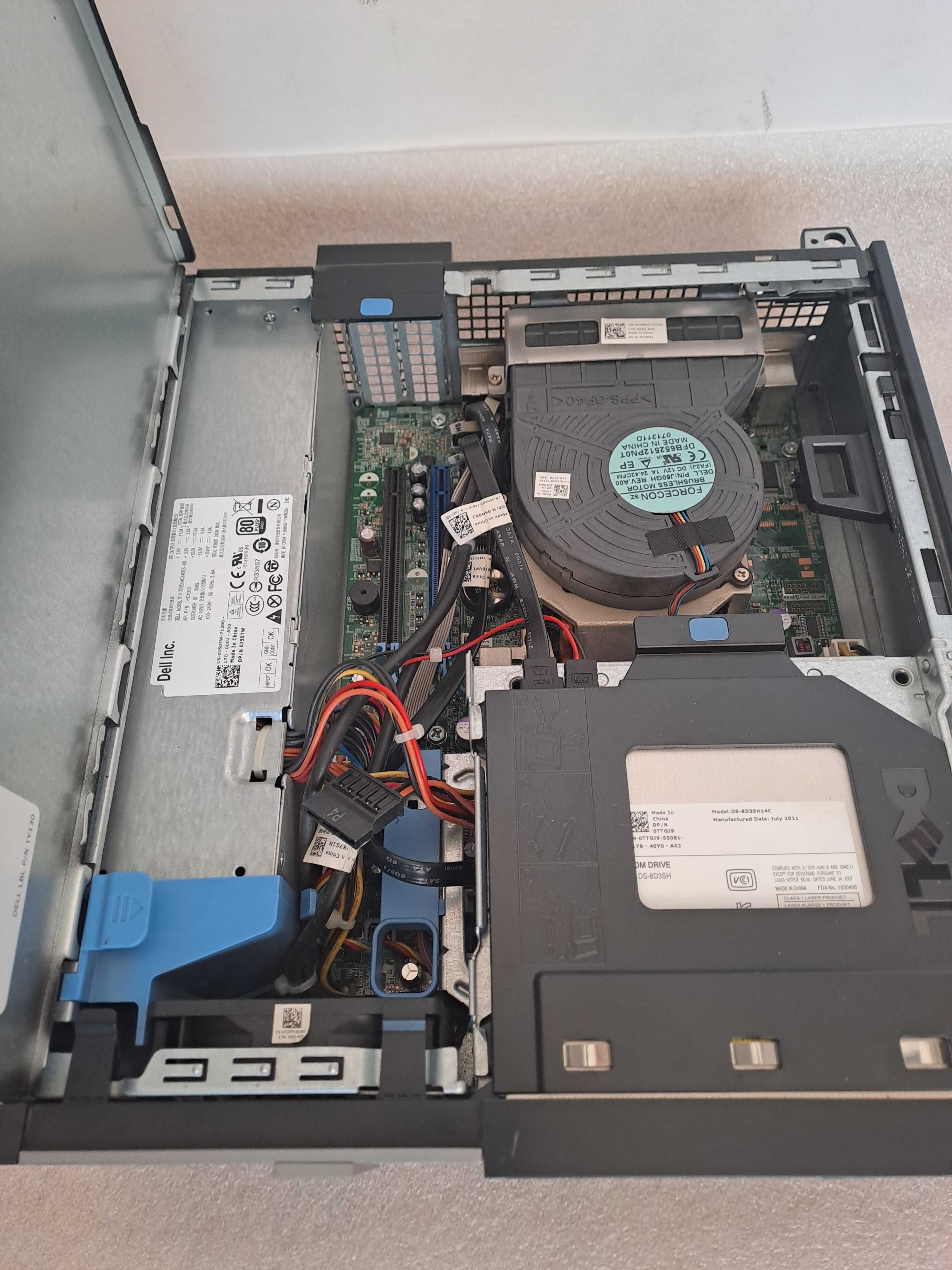 DELL OptiPlex 790 SFF Core i7-2600 3.40GHz 8GB DDR3 SSD 128GB Win10Pro