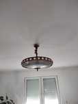 Lampa antyk stare złoto
