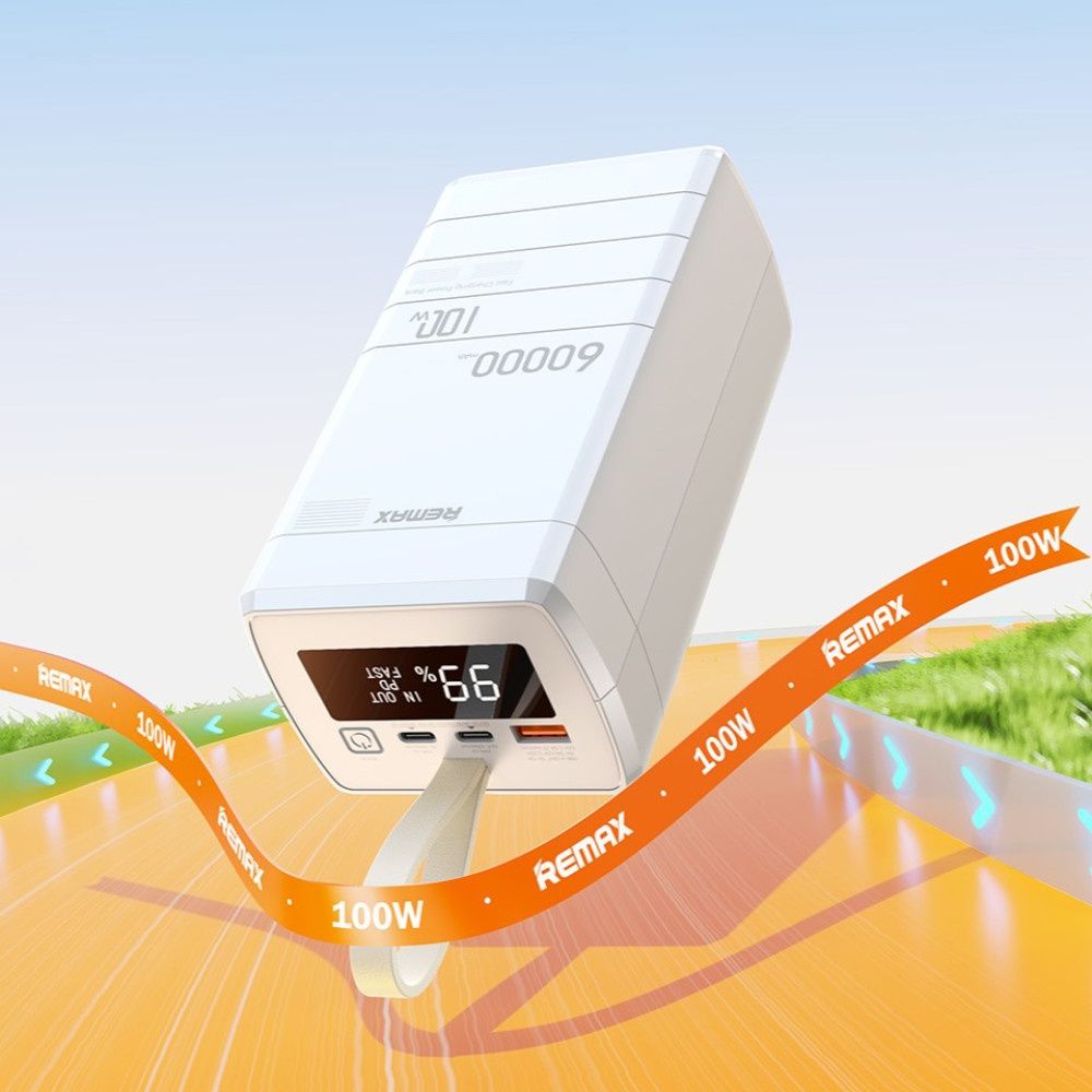 Зовнішній акумулятор PowerBank Remax RPP-650 60000mAh 100w