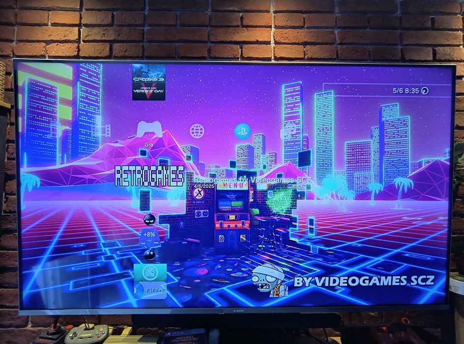 Przerobiona Playstation 3 Slim  4K PRO MOD HFW 4 92 HEN zestaw