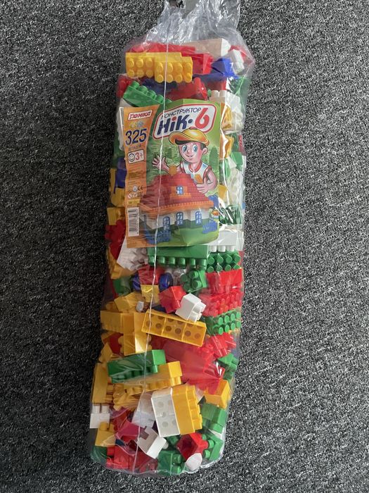 Конструктор юніка великий (300+ деталів)