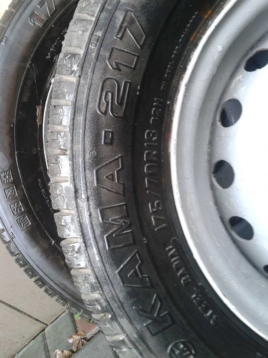 Колеса R-13, 175-70 на дисках 3 пари M+S, на любий ВАЗ, 97 %протектор