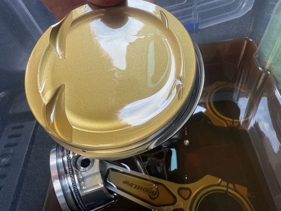 Conjunto Pistoes e Bielas Forjados