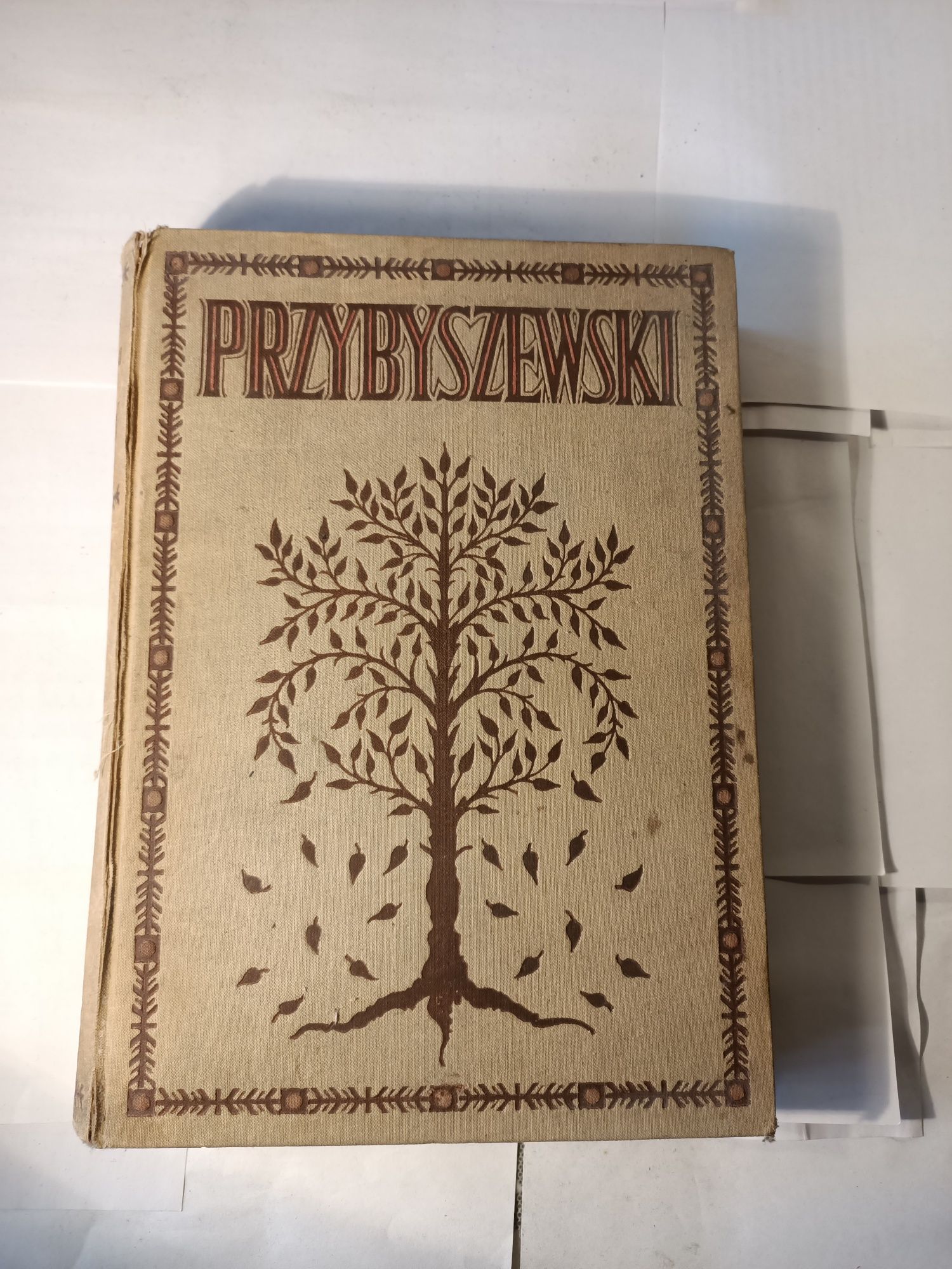 Stare wydanie "Listy" Stanisława Przybyszewskiego