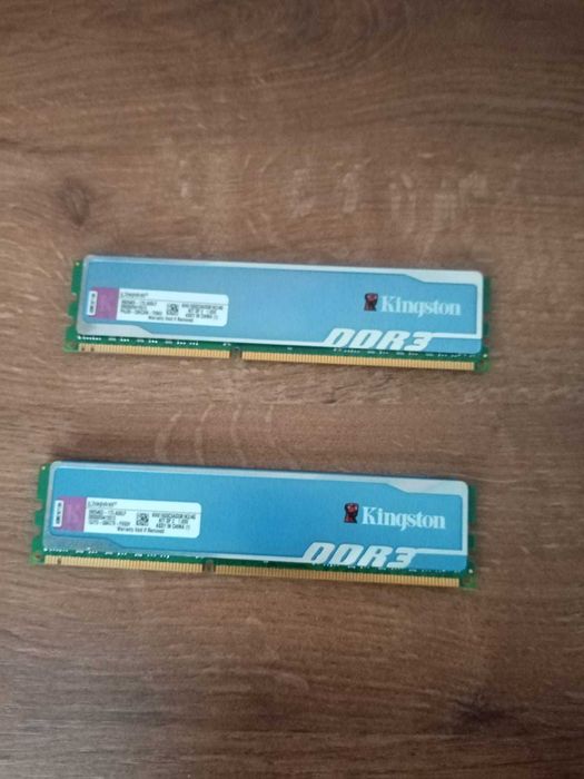 Pamięć RAM 8GB Kingston HyperX blu DDR3 2x 2GB 1600MHz CL9