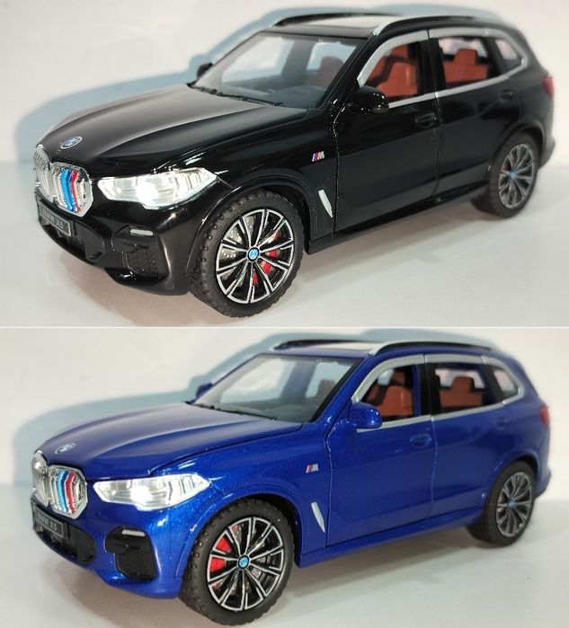 BMW X5 металлическая модель 1:24 NEWAO Toys звук свет
