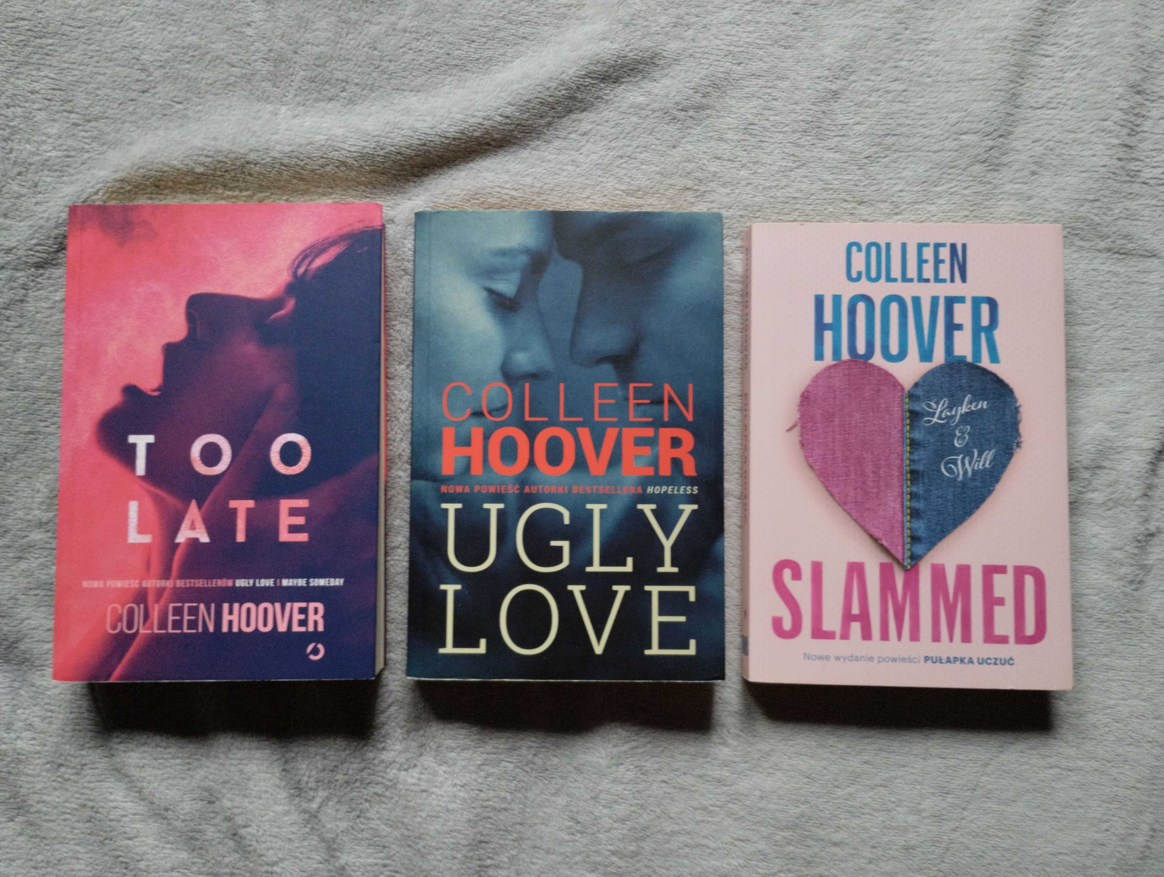 Colleen Hoover,  ugly love, too late, slammed
