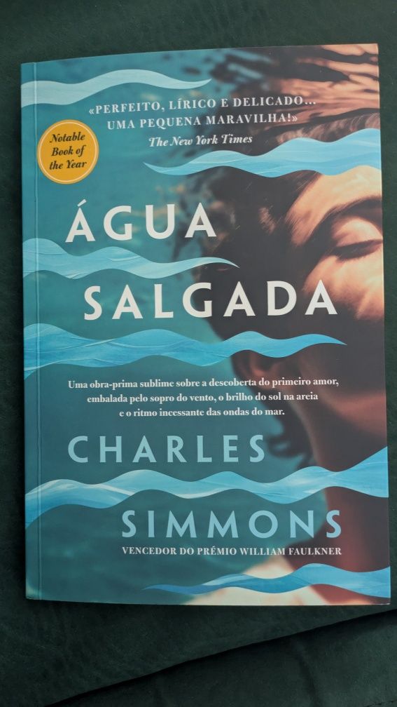 Livro ”Água Salgada” de Charles Simmons