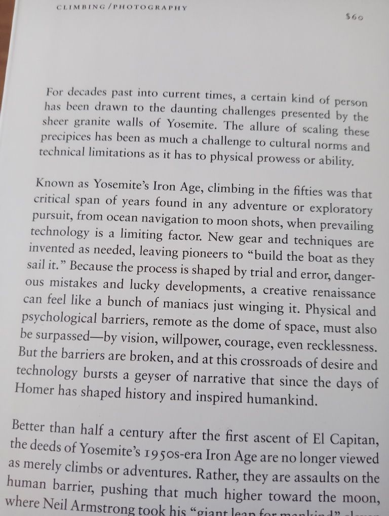 Yosemite In the Fifties: The Iron Age edited by Dean Fidelman and John