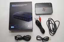 1449 M13 odbiornik Bluetooth 5.3 Audio Transmiter 2w1 AUX/RCA/USB