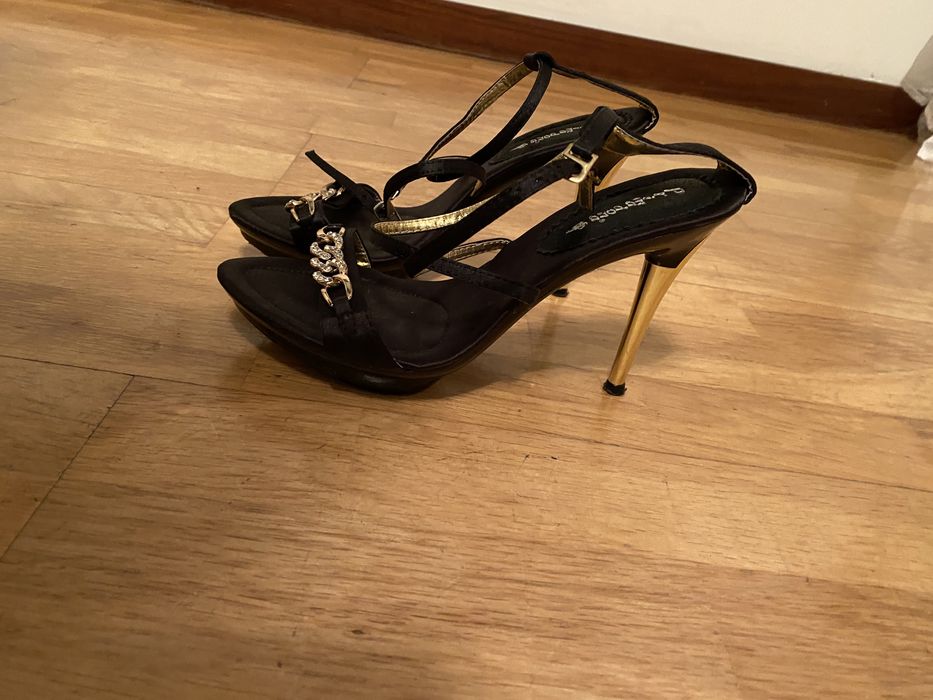 Sandália salto alto da Primadona tam. 37