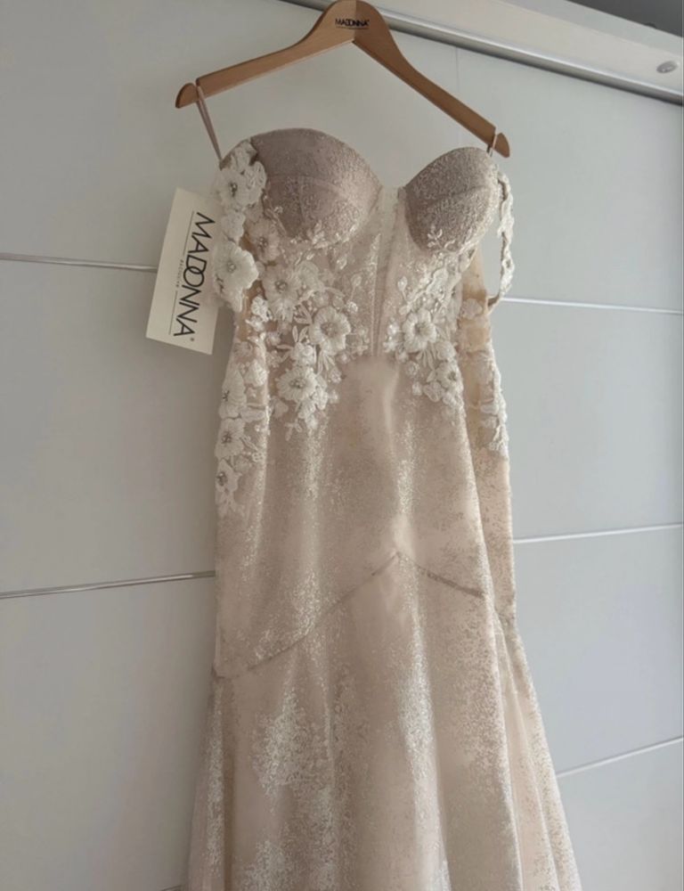 Suknia ślubna nowa z matkami rybka/syrenka Vanilla Sposa Madonna