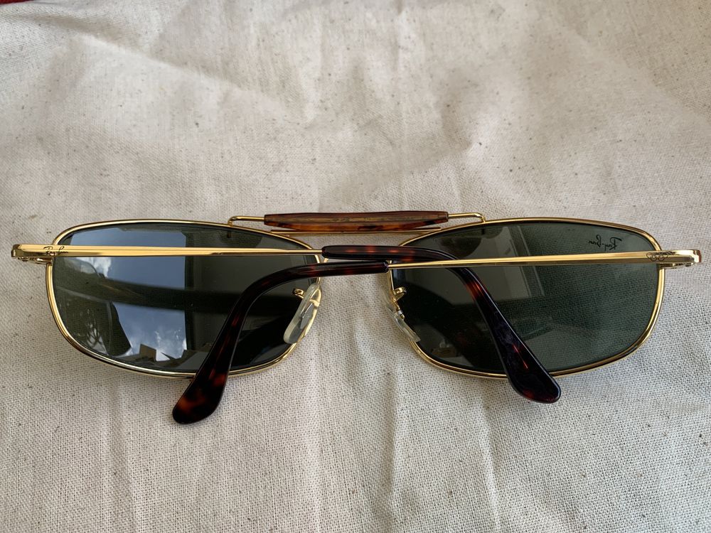 Óculos Ray-Ban vintage W1078 B&L Aviator Olympic Games