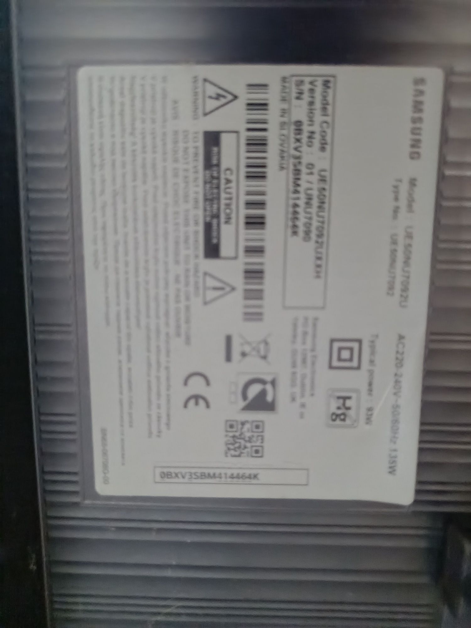 Telewizor LED Samsung UE50NU7092 50 cali 4K UHD