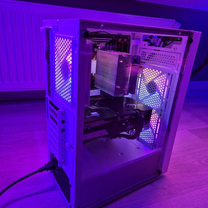 Komputer RX6600XT/RTX3060TI/R5 5500/Gamingowy/Okazja/RGB windows10pro