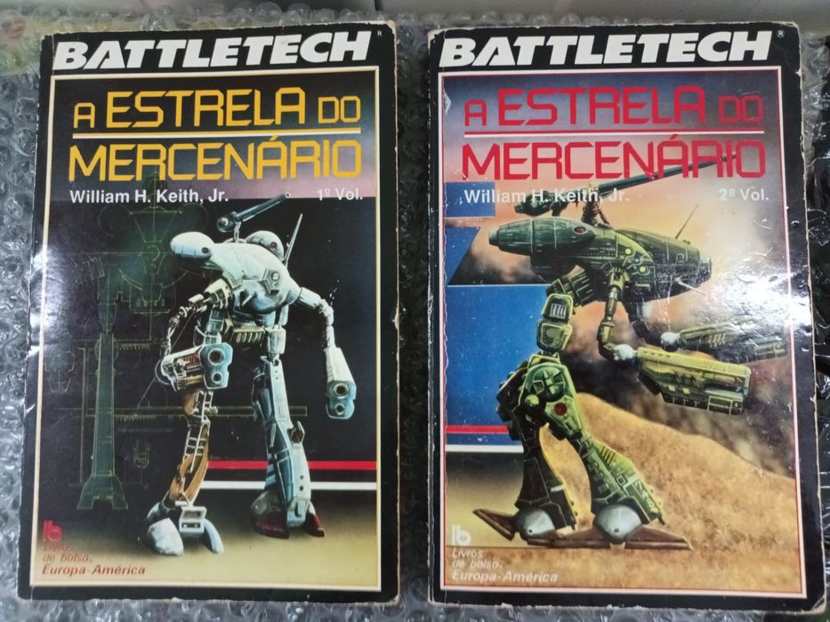 Livros Coleção ' Battletech '. Português
