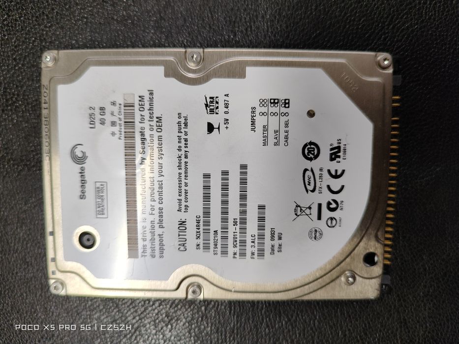 HDD 40GB 2.5 Ata
