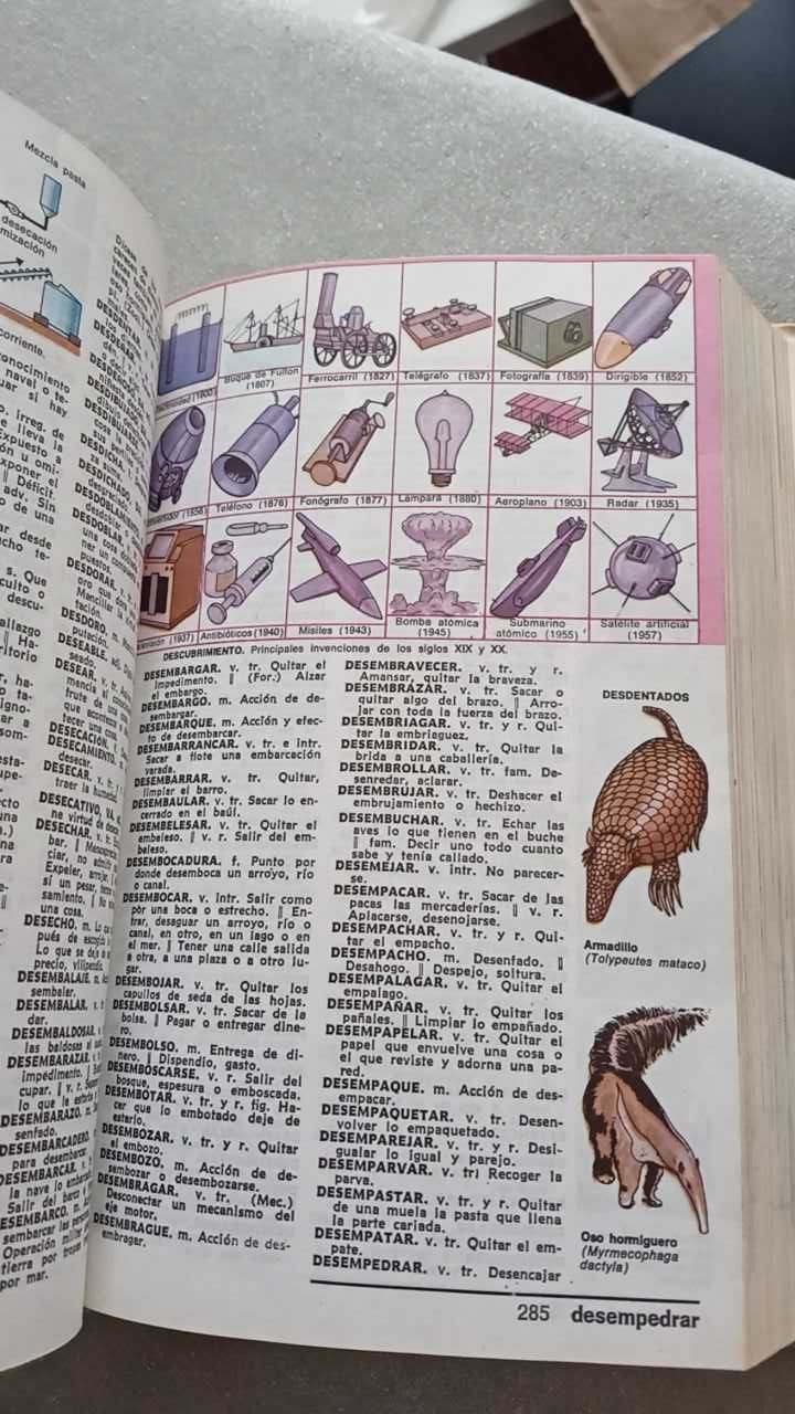Diccionario Escolar Sopena Color 1977