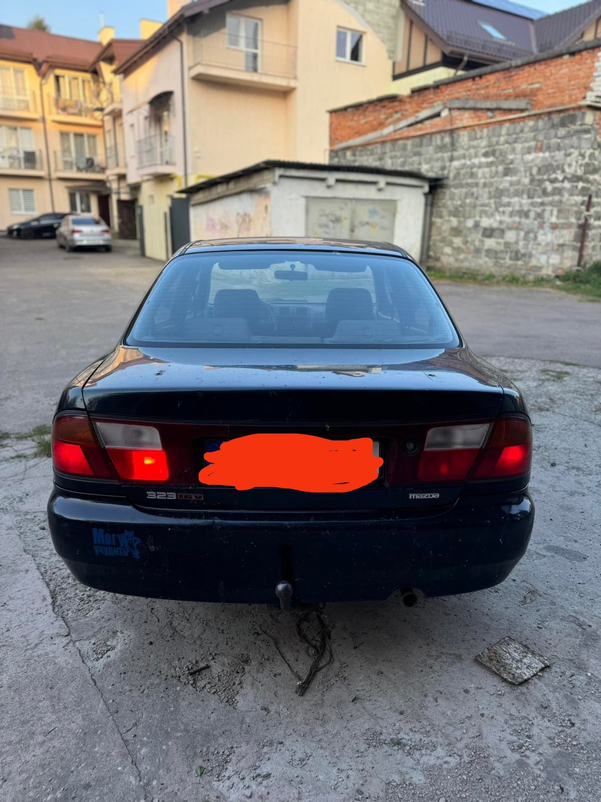 Mazda 323 f ba Бампер.