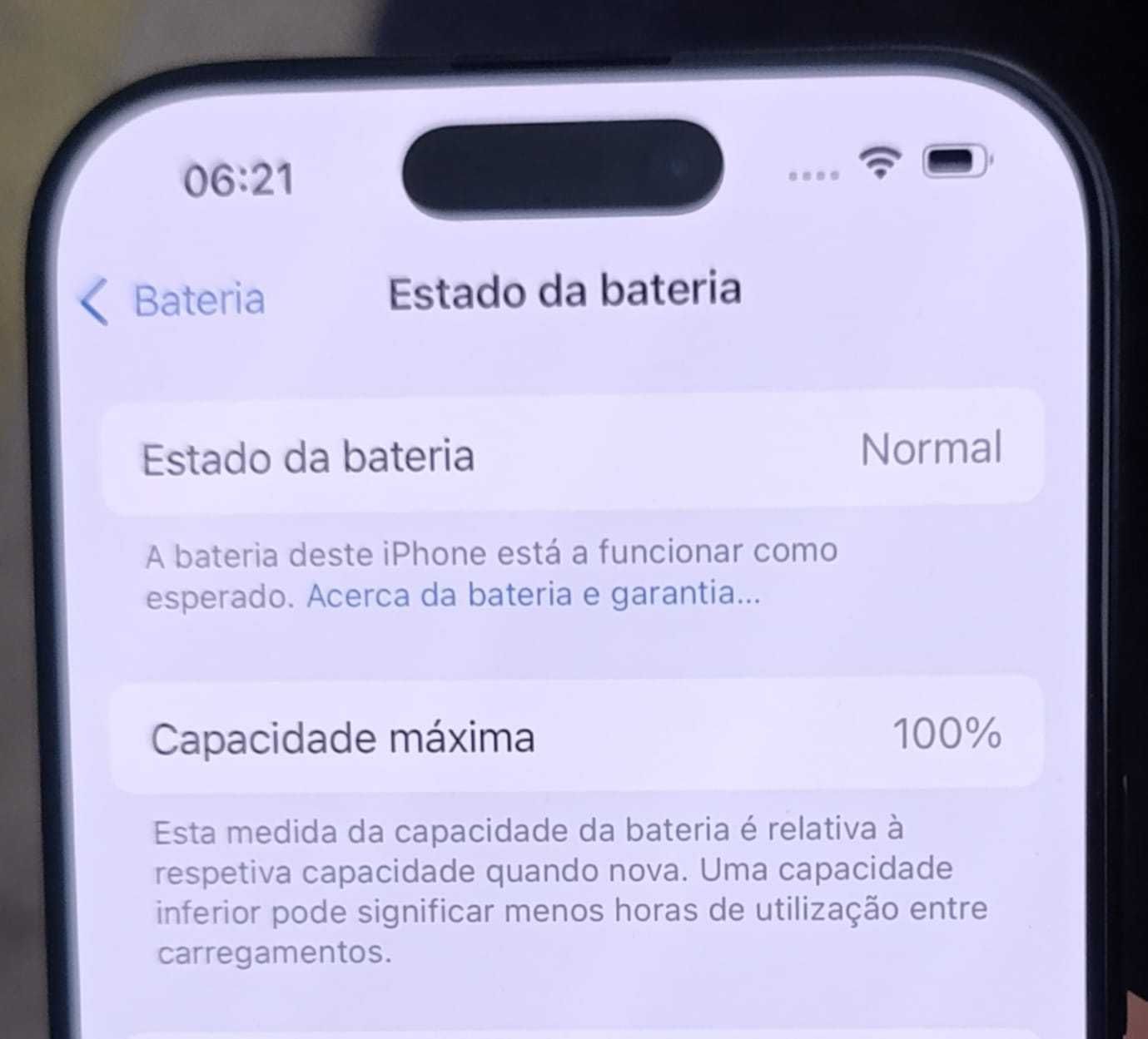 iphone 16 Pro 128GB, bateria a 100%, Black Titanium (3 anos garantia)
