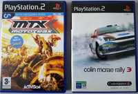 Jogos Playstation 2 - C. McRae Rally 3 + Motocross MTX Mototrax