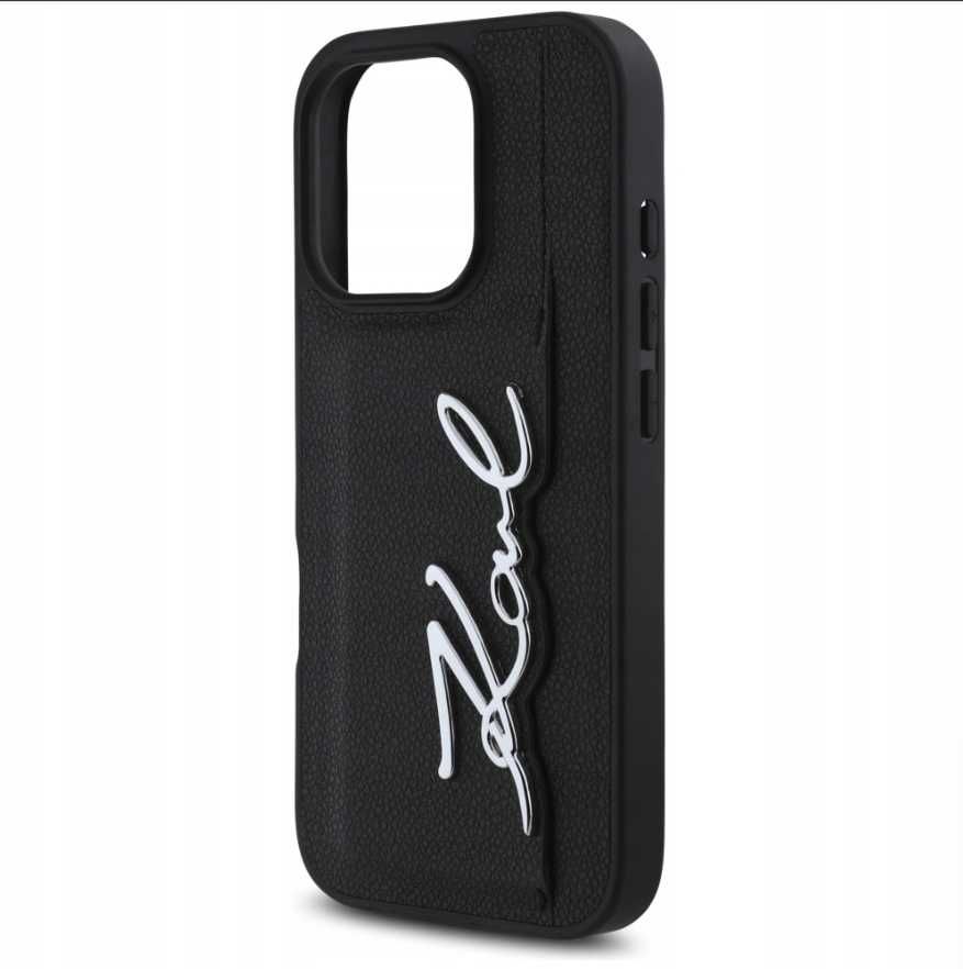 Karl Lagerfeld do Apple iPhone 16 Pro czarny BiznesMonkey