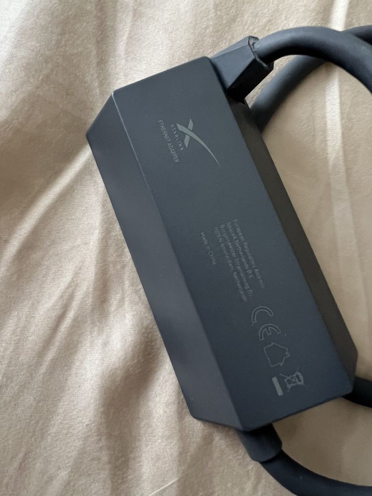 Starlink ethernet адаптор